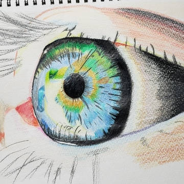 目描いてみた