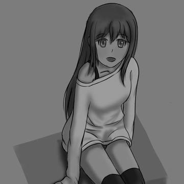 Sitting Girl Practise