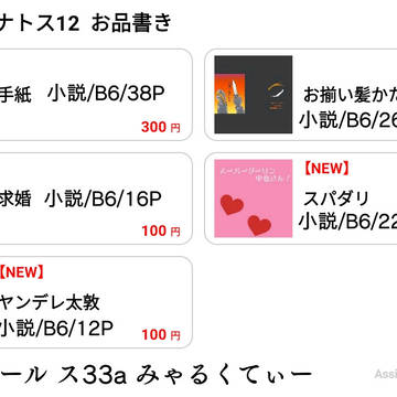 異譚レナトス12のお品書きと誤字修正について