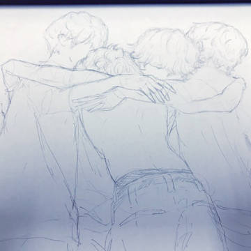 描き途中です。