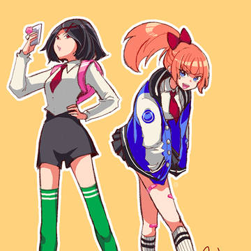 リバーシティガールズらくがき絵