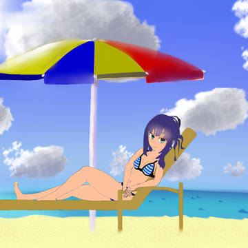 常夏の少女