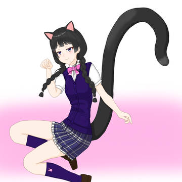 クソデカ猫尻尾