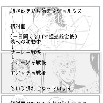 顔が好きから始まるジョルミス