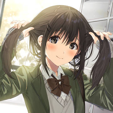 彼女にツインテールしてもらった②