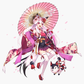 和風キツネっ娘