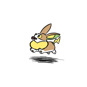浮いてるワンパチ