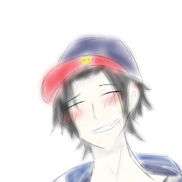 二郎めちゃくちゃ落書き