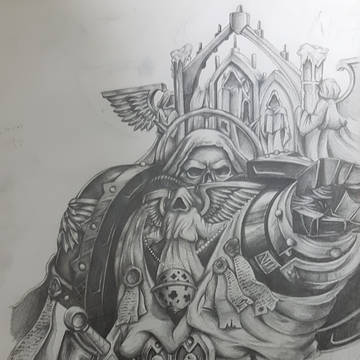 Warhammer 40k chaplain