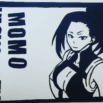 ヒロアカアニメ4期カウントダウン切り絵