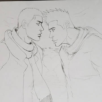 冬の海でも寒くない。