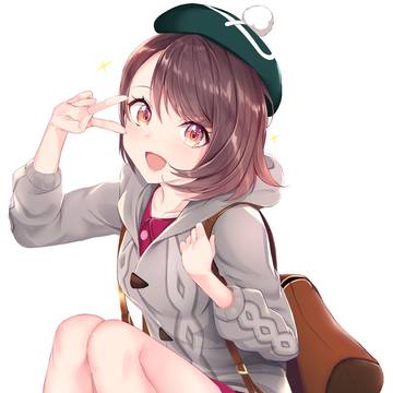 ポーズ決めばっちりかわいい