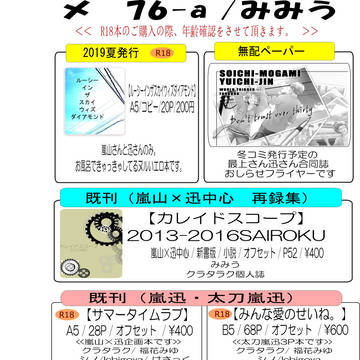【吾が手20】おしながき【ワールドトリガー】