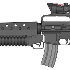 M16A2+M203