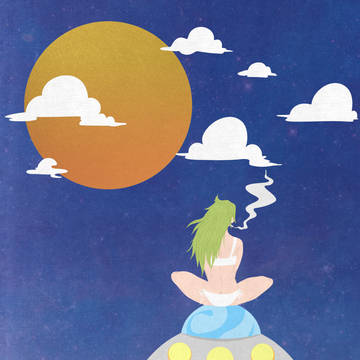 小説同人誌　表紙絵