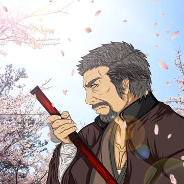 桜吹雪と市っつぁん ／ 月夜桜と不知火検校