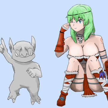セリアちゃんとケンキョなゴブリン