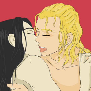 Cross clan kiss.