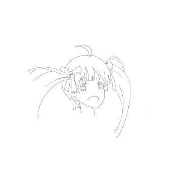 アイドルマスターミリオンライブ！　箱崎星梨花　線画