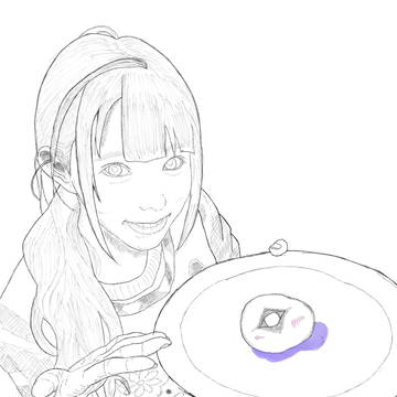 これから食われるのに照れちゃうやつ