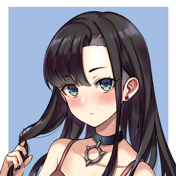 髪を下ろしたマリィちゃん