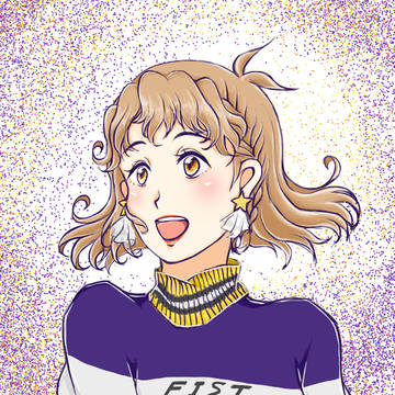 立花響　アイコン用イラスト