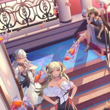 明日方舟   莱茵生命一家三口
