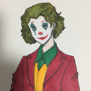 映画 ジョーカー  イラスト
