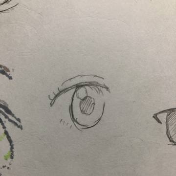 目の練習