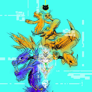 Digimon Sword And Gun