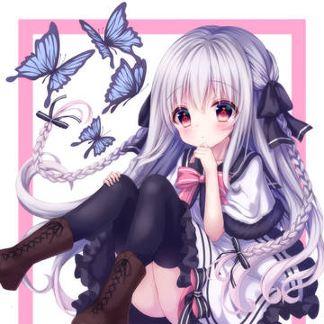 蝶々と