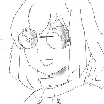 ポテチのフタをグラサンにするアリス