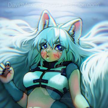 Koru - WinterWolf Girl