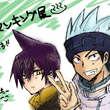 シャーマンキング展　記念絵