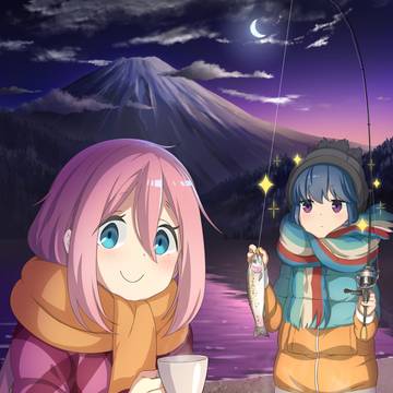 ゆるキャン△　アニメイラスト