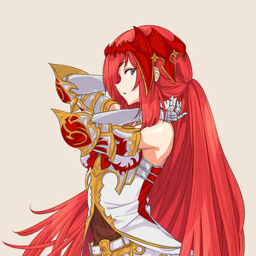 ポニーテールブローディア