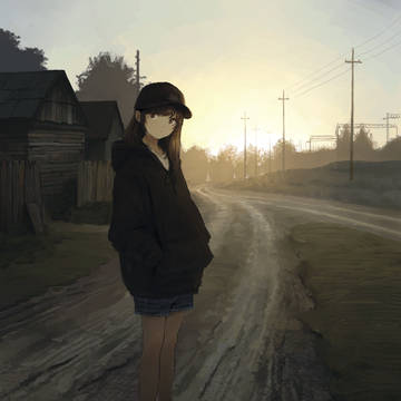 ロシアの未舗装路