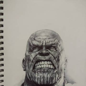 Thanos & Iron man
