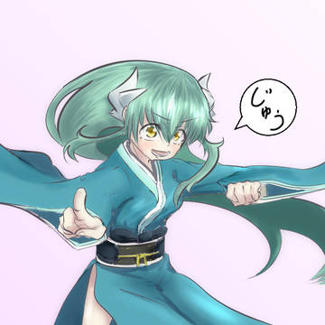 絆Lv12になった事を報告してくれる清姫