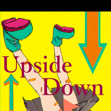 Upside down