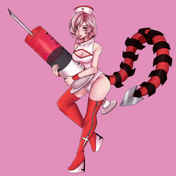 Demon Nurse Red