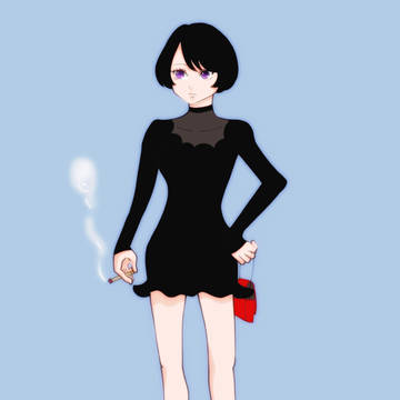 黒ワンピース