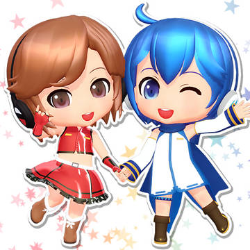 ねんどろいど風　始音カイコ&咲音メイコ