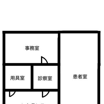 TRPGシナリオ、イバラの病棟用MAP