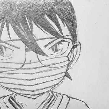 コナンくん風邪？