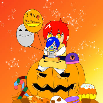 うちの兄弟のハロウィン詰めてみた
