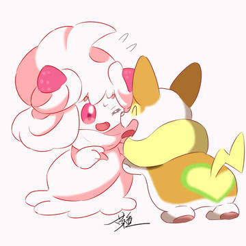 マホイップとワンパチ～