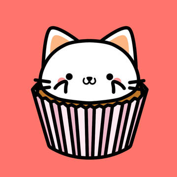 猫カップ。