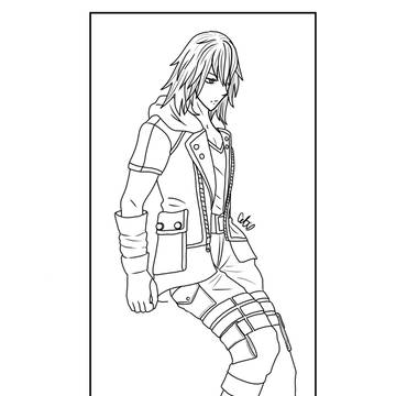 KH3 Riku with Long Hair