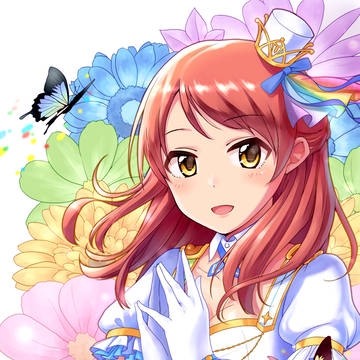 レインボー・カラーズ北条加蓮ちゃん（C97表紙絵）